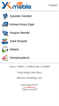 Mobile Screenshot of mobile.yurticikargo.com